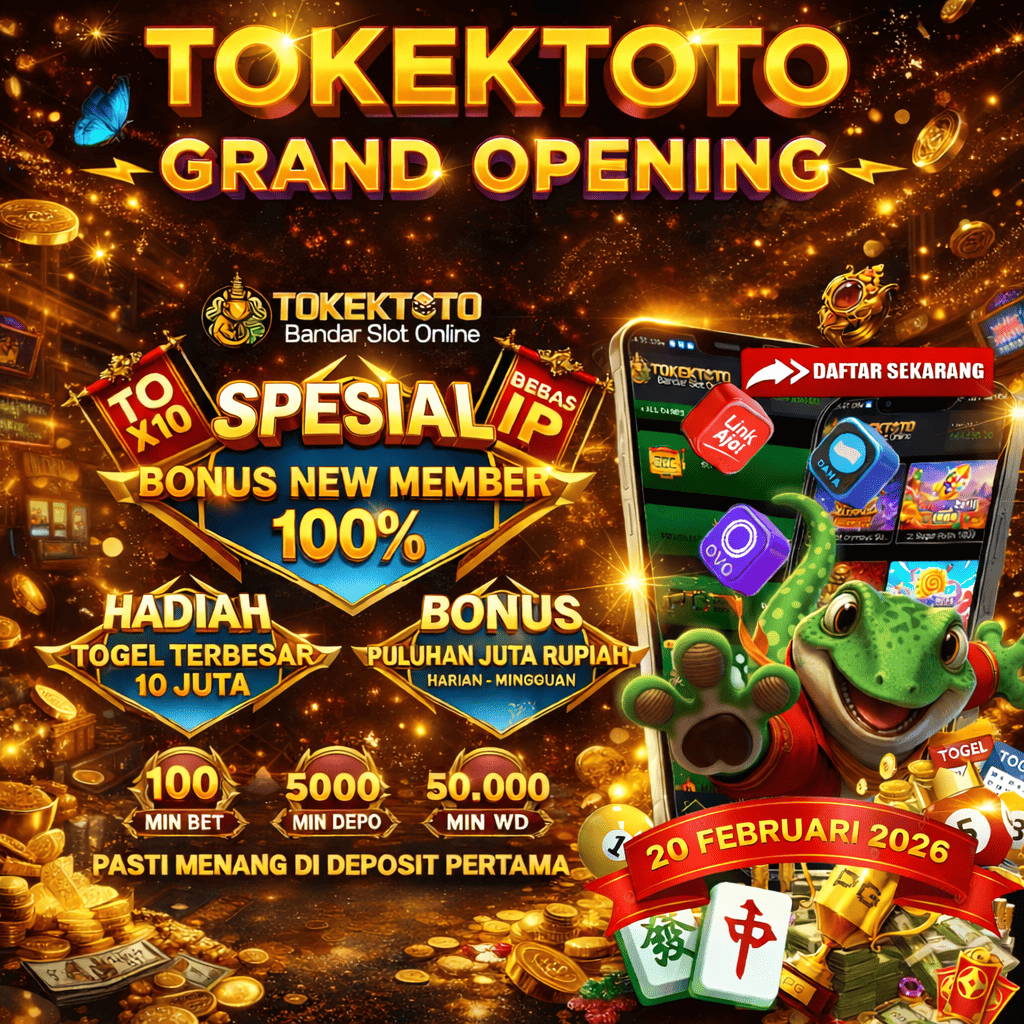 TOKEKTOTO: Portal Resmi Bandar Toto Togel Terpercaya & Agen Slot 4D Terlengkap di Indonesia image 1
